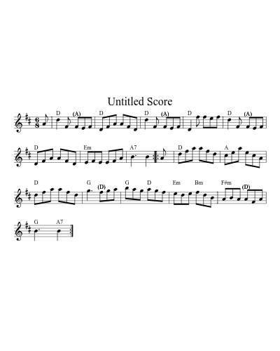 Money in both pockets (Version 6) sheet music preview