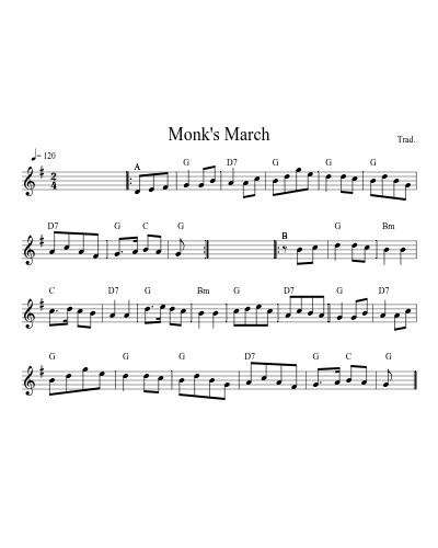 Monk's March (Version 3)