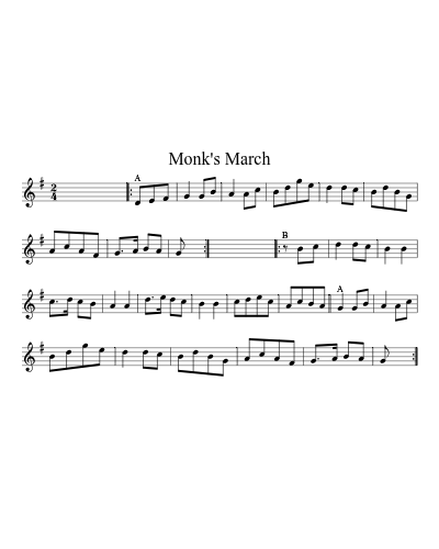Monk's March (Version 6)