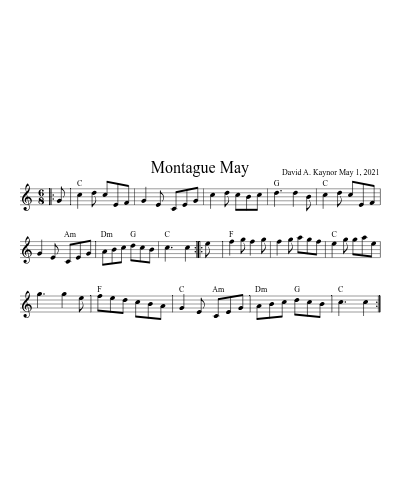 Montague May (Version 2)