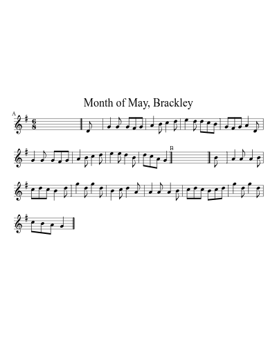 Month of May, Brackley (Version 2)