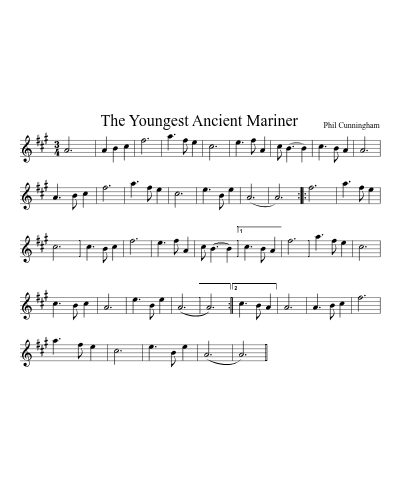 The Youngest Ancient Mariner