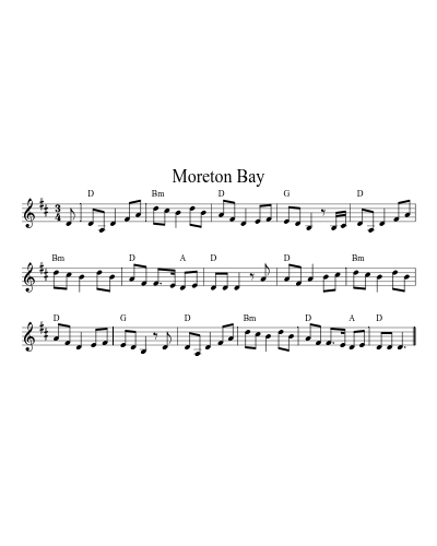 Moreton Bay (Version 2)