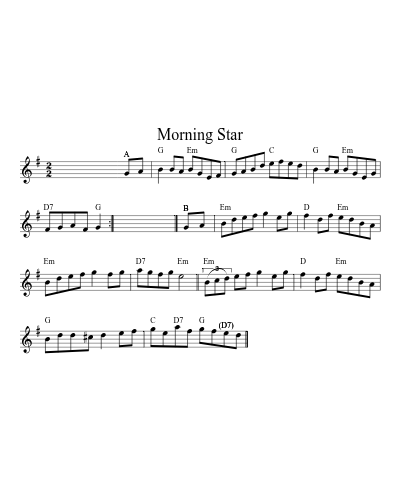 Morning Star (Version 4)