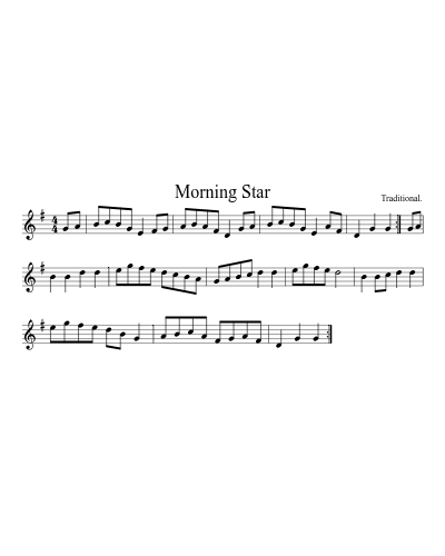 Morning Star (Version 7)