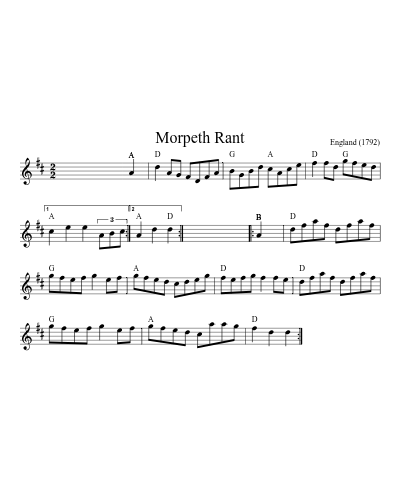 Morpeth Rant (Version 5)