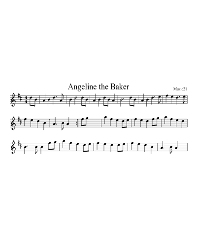 Angeline the Baker preview