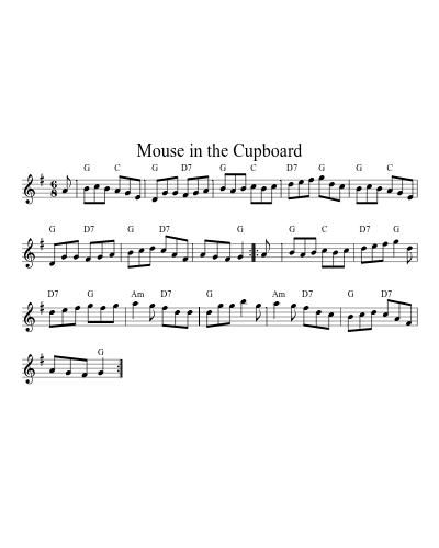 Mouse in the Cupboard preview