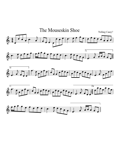 The Mouseskin Shoe preview