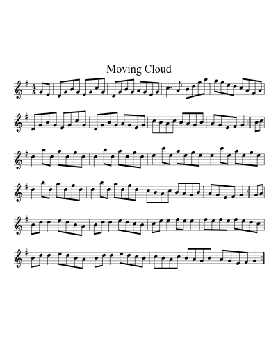 Moving Cloud (Version 2)