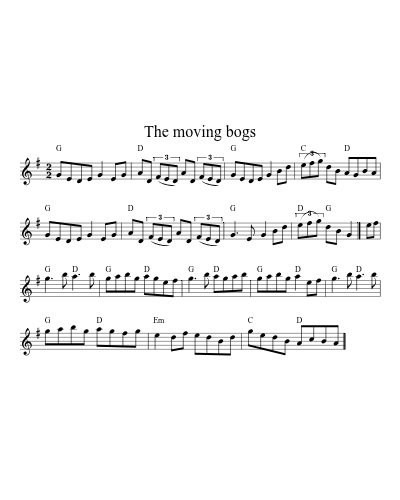 The moving bogs (Version 2)