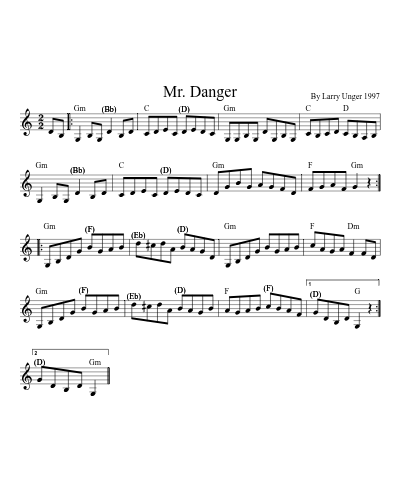 Mr. Danger