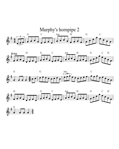 Murphy's hornpipe 2