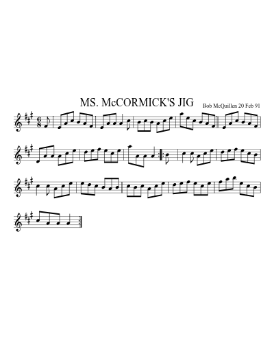 MS. McCORMICK'S JIG (Version 2)