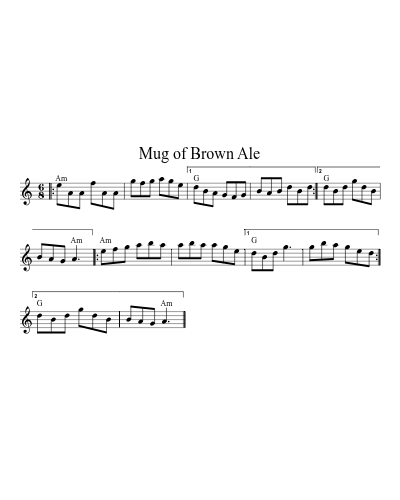 Mug of Brown Ale (Version 7)