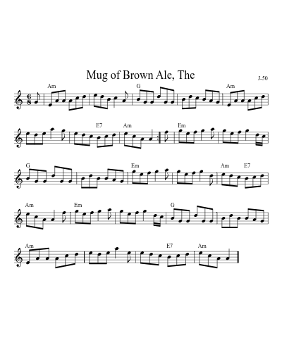 Mug of Brown Ale, The (Version 2) preview