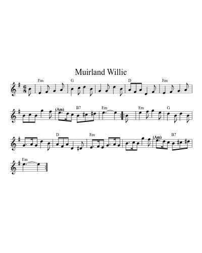 Muirland Willie