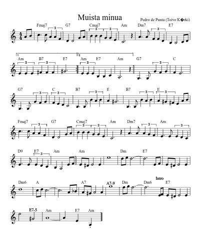 Muista minua (Version 2)