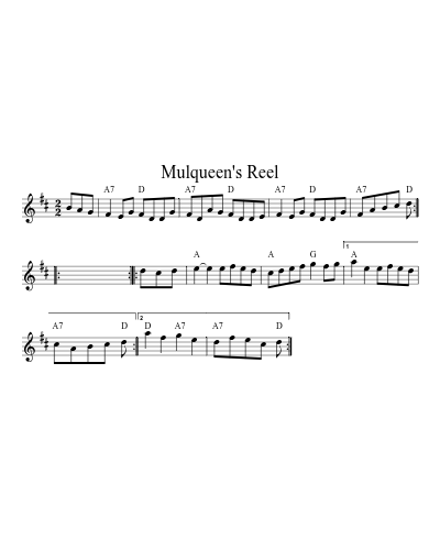 Mulqueen's Reel preview