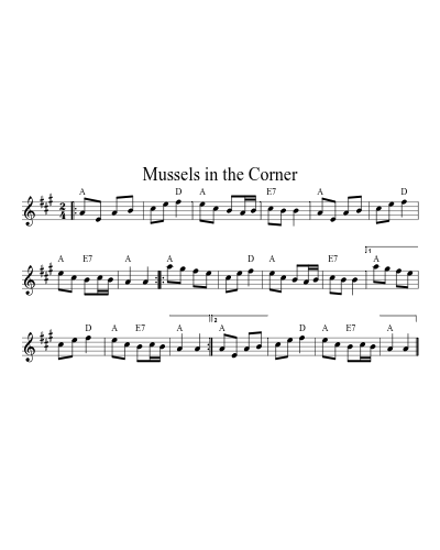 Mussels in the Corner