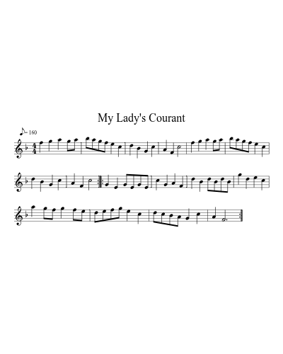 My Lady's Courant