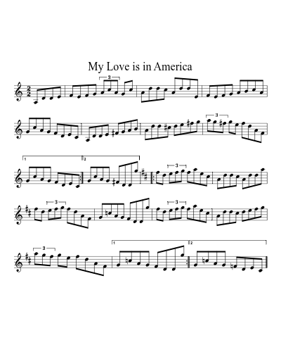 My Love is in America (Version 5) preview