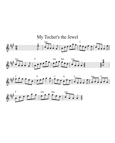 My Tocher's the Jewel (Version 3)