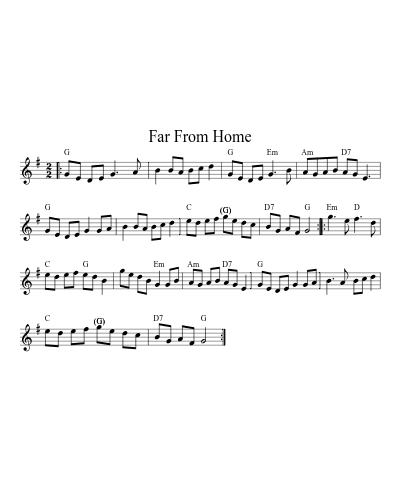 Haste to the Wedding (N E F R T) sheet music preview