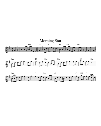 Morning Star (N E F R X)