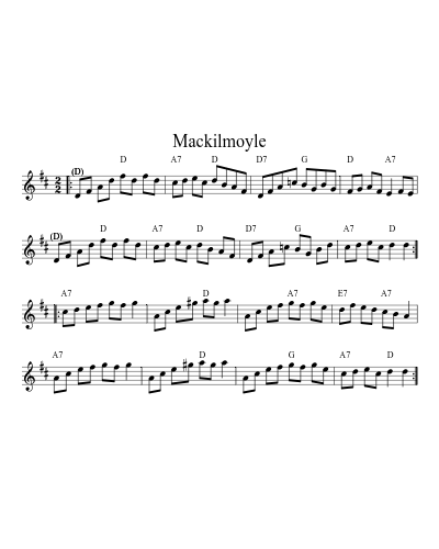 Mackilmoyle (N E F R X)
