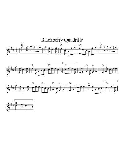 Blackberry Quadrille (N E F R X)