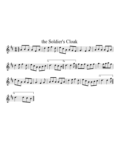 the Soldier's Cloak (N E F R X)