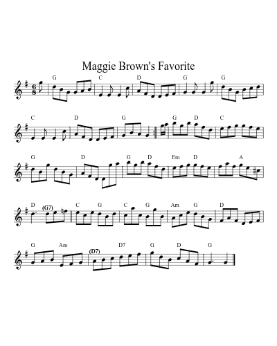 Maggie Brown's Favorite (N E F R X) preview