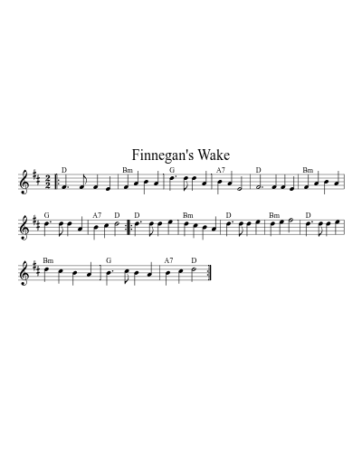 Finnegan's Wake (N E F R X)