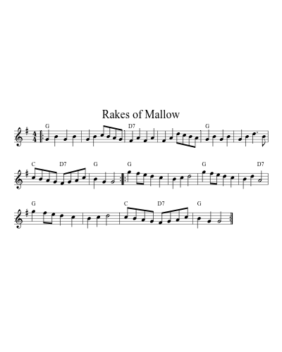 Rakes of Mallow (N E F R X)