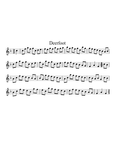 Deerfoot (N E F R X)