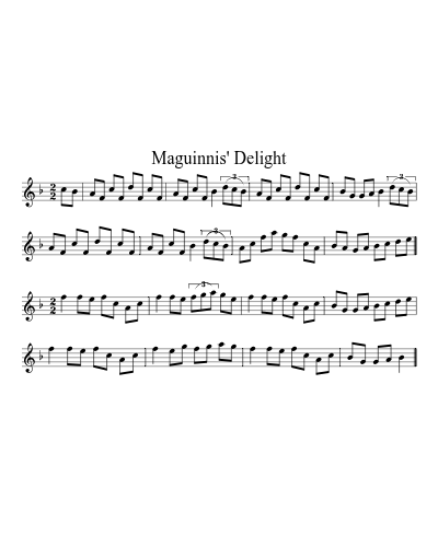 Maguinnis' Delight (N E F R X)