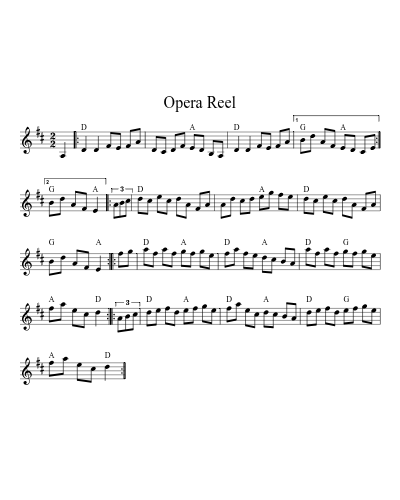 Opera Reel (N E F R X)