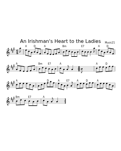 An Irishman's Heart to the Ladies (Nye Jig Hastetothewedding)