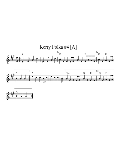 Kerry Polka #4    [A] (Nye Polka Myloveisbutalassie)