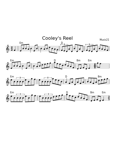 Cooley's reel (Nye Reel Flowersofedinburgh)