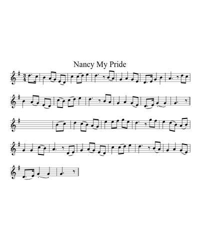 Nancy My Pride (Version 2)