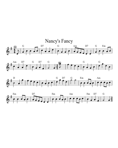 Nancy's Fancy (Version 2)
