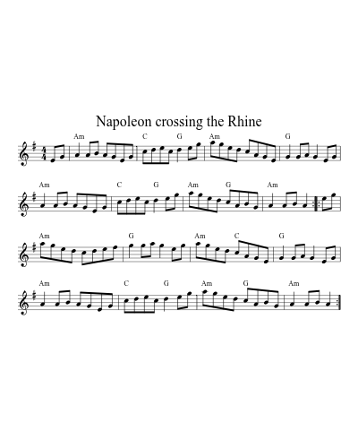Napoleon crossing the Rhine (Version 2) preview