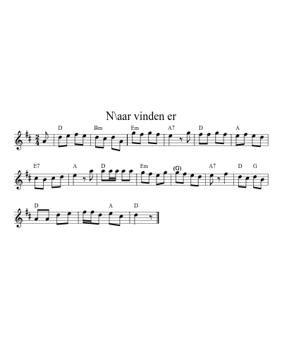 N\aar vinden er (Version 3)