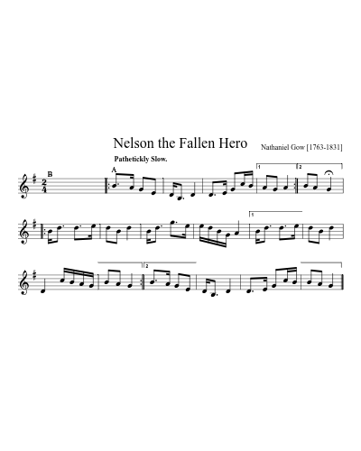 Nelson the Fallen Hero