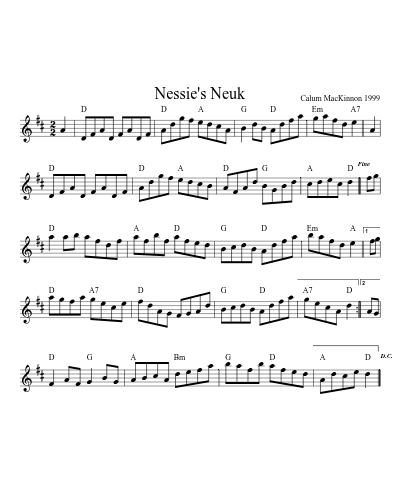 Nessie's Neuk (Version 2)