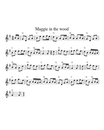 Maggie in the wood preview