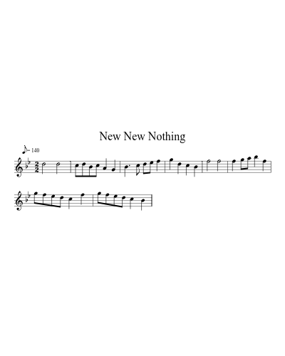 New New Nothing