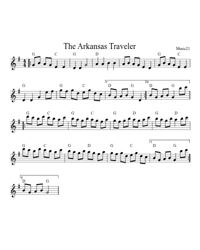 The Arkansas Traveler